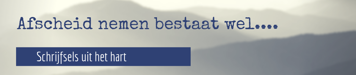 “Ik ga dood, en nu?”
