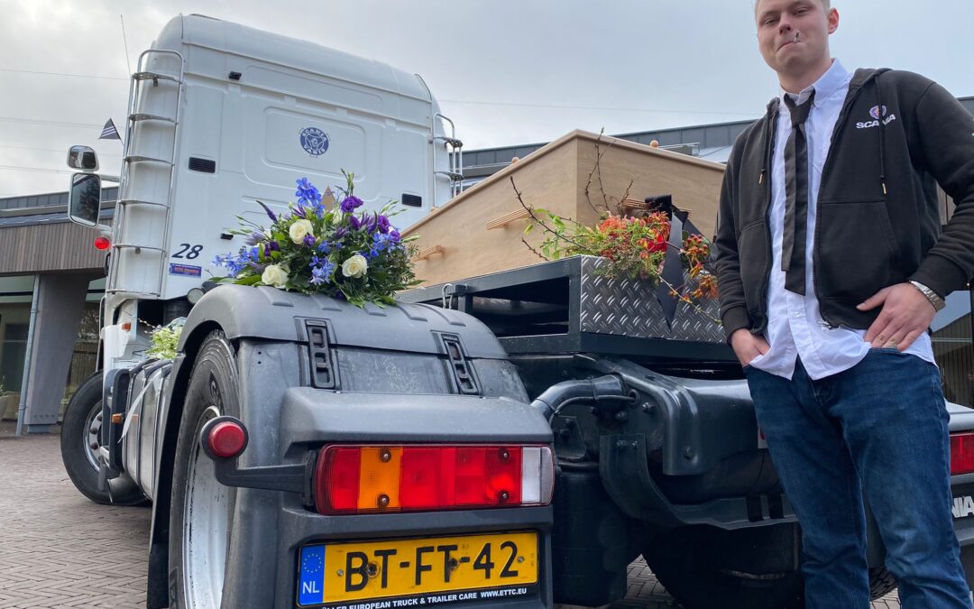 “De eerste ‘lading’ die ik rij is mijn eigen vader..."