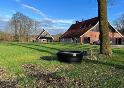 Landgoed bekspring. Overzichtafoto buiten.