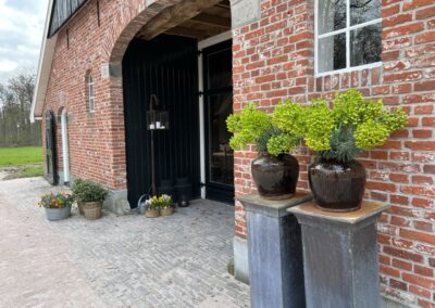 landgoed bekspring. De ingang.